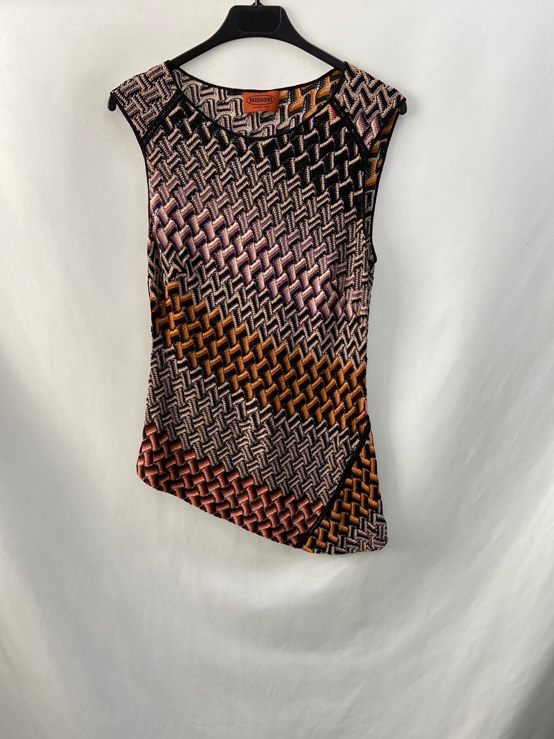 MISSONI.Top punto degradado multicolor T.s