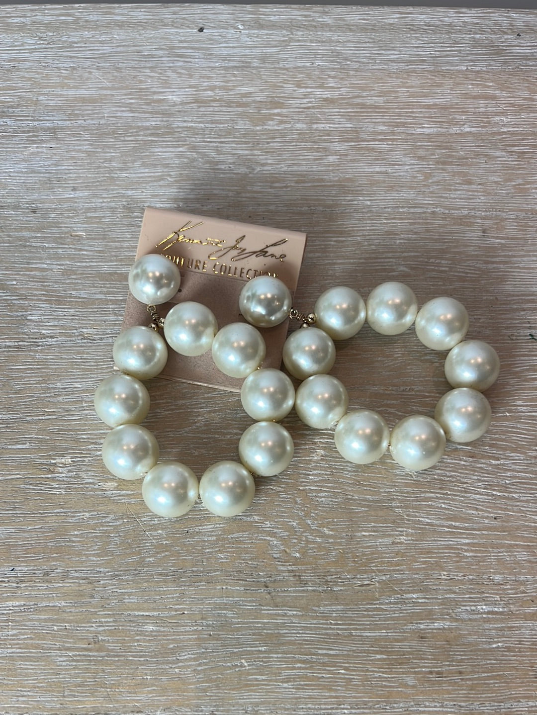 OTRAS. Pendientes perlas aro