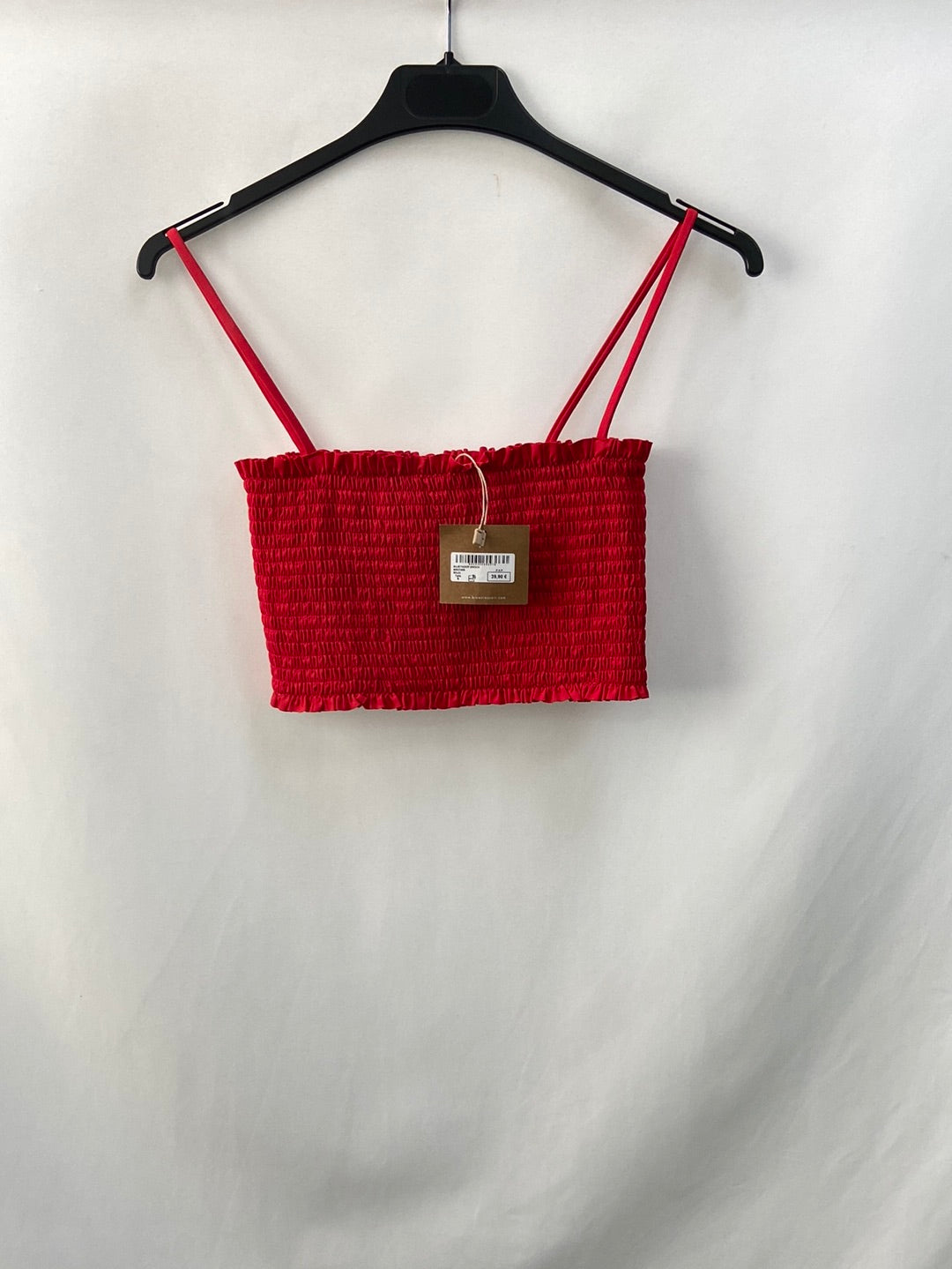 BROWNIE.Cropto nido de abeja rojo T.s