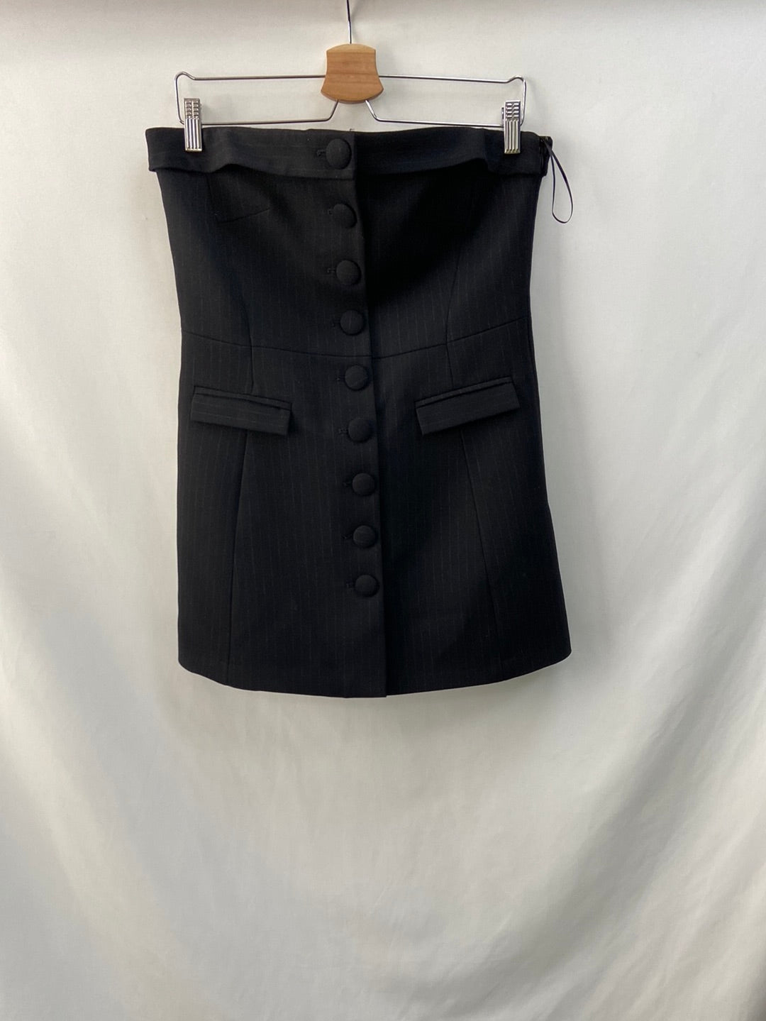 ZARA.Vestido mini palabra de honor T.M