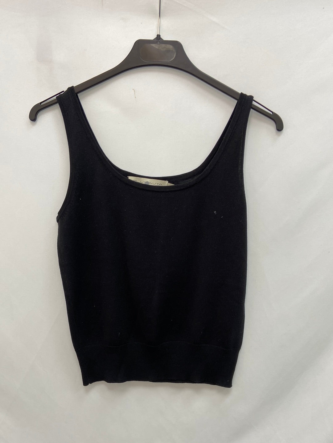 BLUNAUTA.Top punto negro T.s