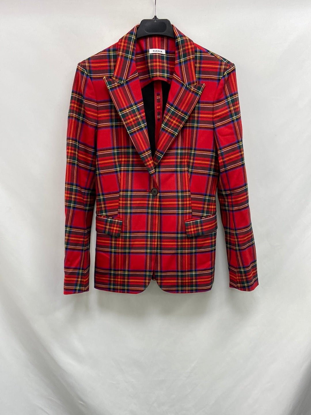 P.A.R.O.S.H.Blazer cuadros escoceses T.xs
