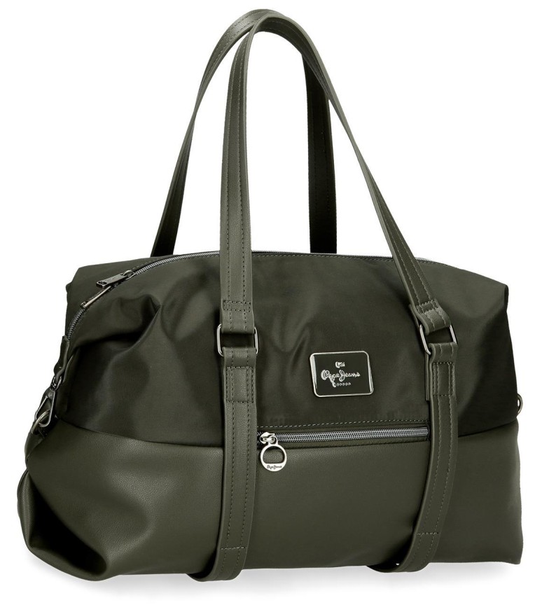 Pepe Jeans Bolsa Christine 40cm verde