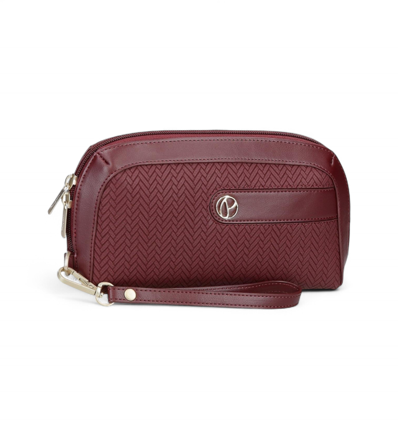 Pepe Jeans Bolso de Mano Sprig burdeos