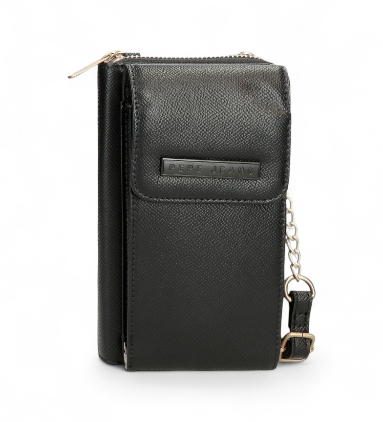 Pepe Jeans Bandolera Porta-tarjetas Elia negro