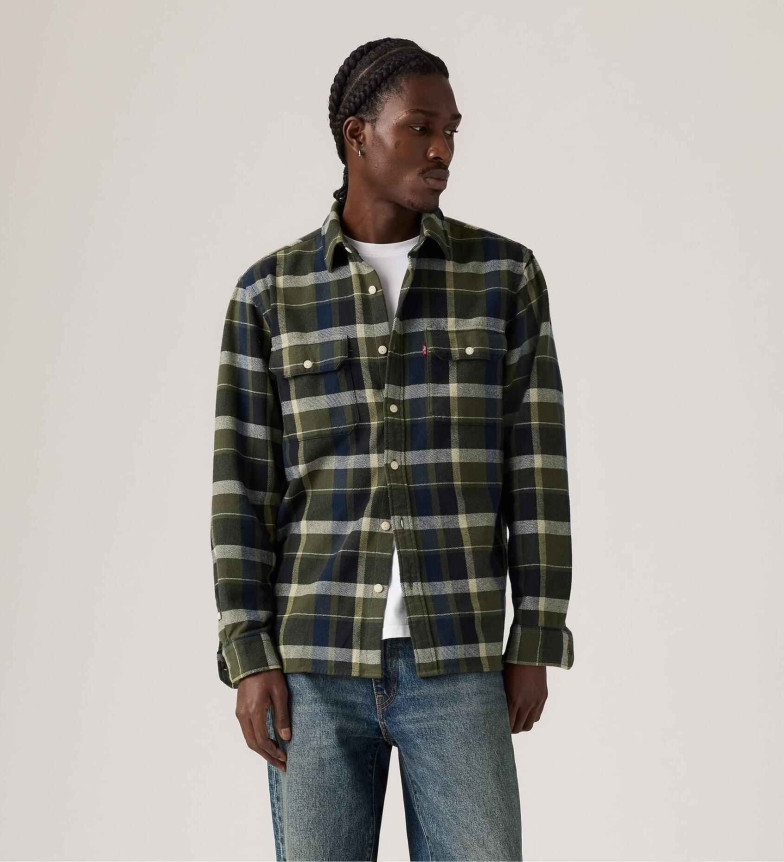 Levi's Camisa Jackson Worker verde