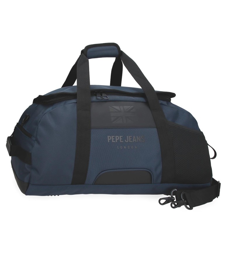 Pepe Jeans 7063544 BOLSA DE VIAJE 56CM.PJL BROMLEY 24 AZUL