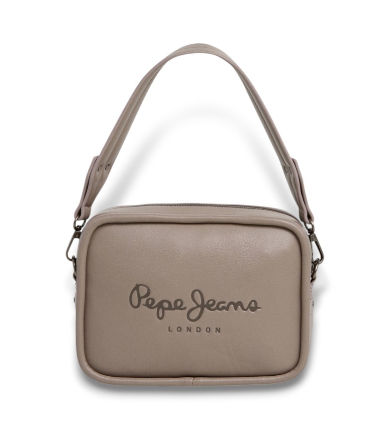 Pepe Jeans Bandolera Bassy Code gris