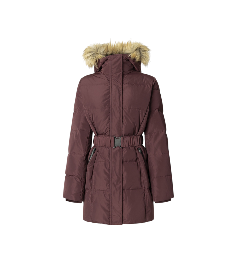 Pepe Jeans Abrigo Sarah granate