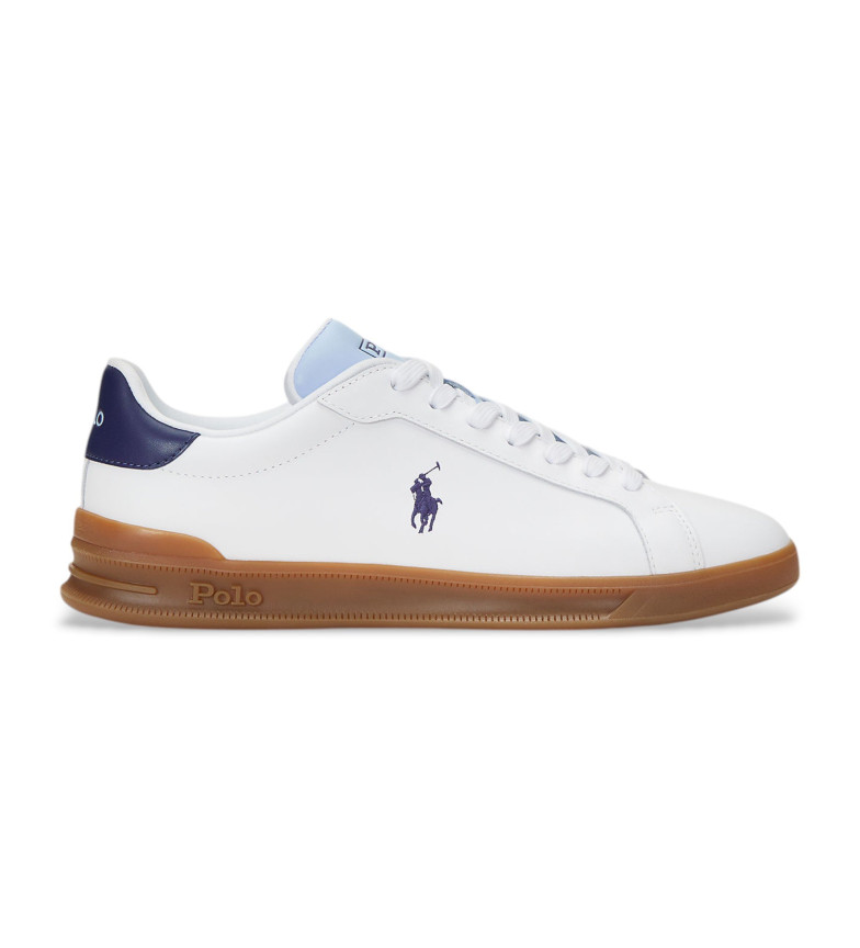 Polo Ralph Lauren Zapatillas de piel CRT II blanco