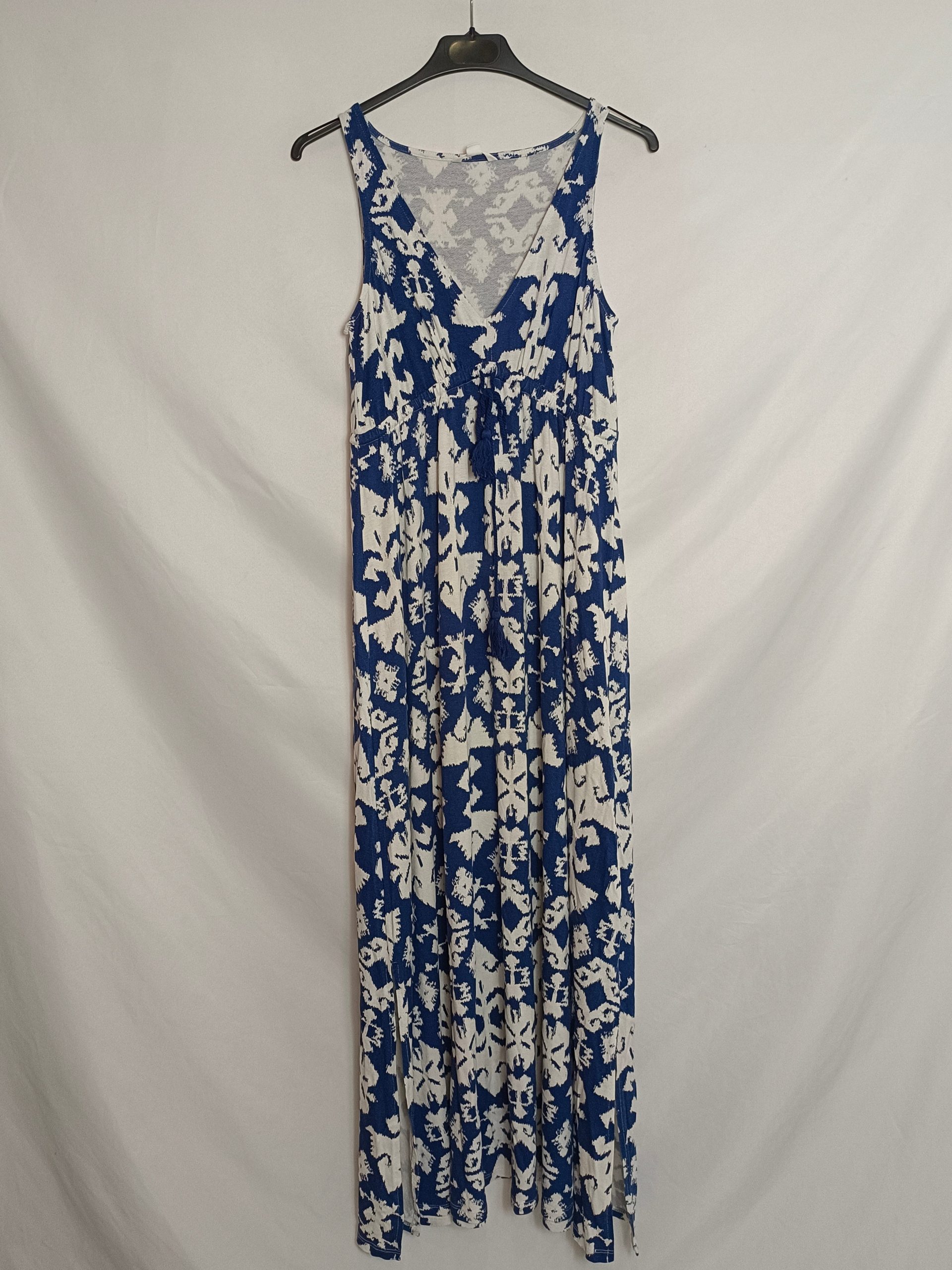 SPRINGFIELD. Vestido largo estampado T.s