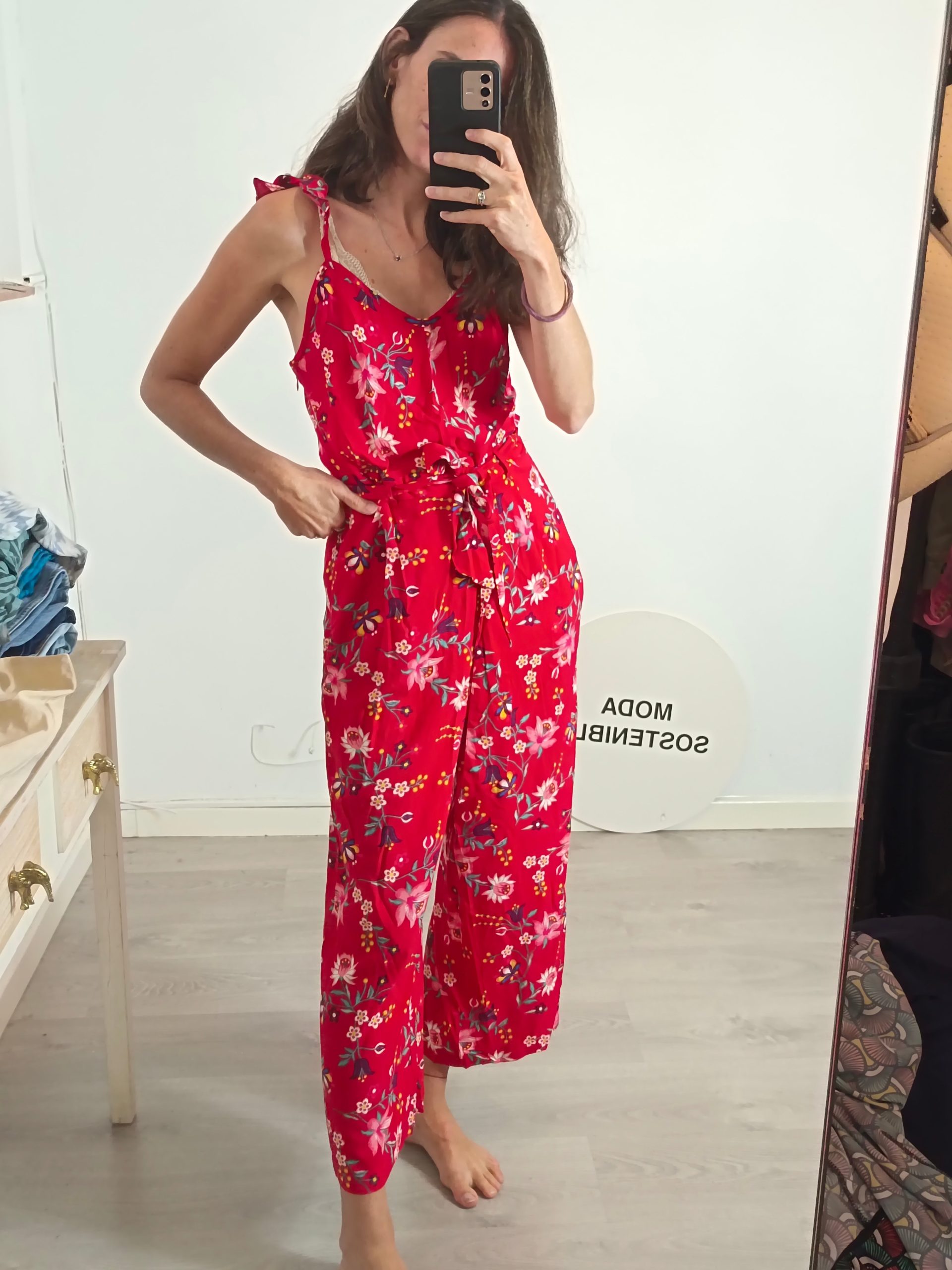 SPRINGFIELD. Mono fluido flores T.38