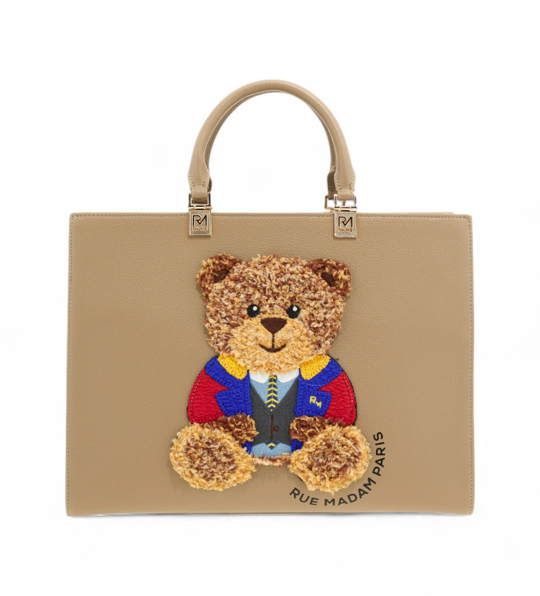 RUE MADAM PARIS Bolso Marvin Tote taupe