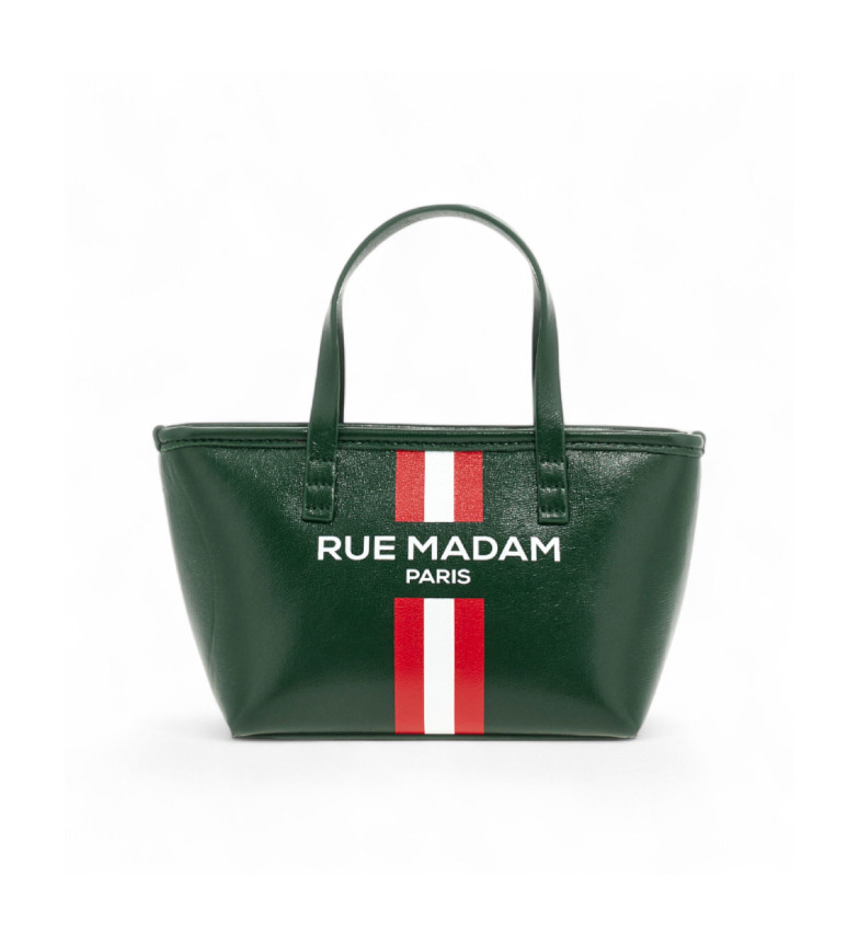 RUE MADAM PARIS Bolso Mini Shopping verde