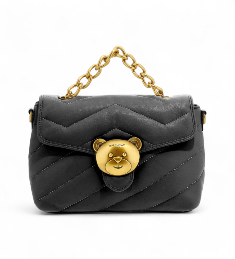 RUE MADAM PARIS Bolso Puffy Shoulder Xl negro