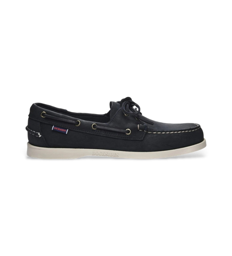 Sebago Mocasines de Piel Portland Flesh Out marino
