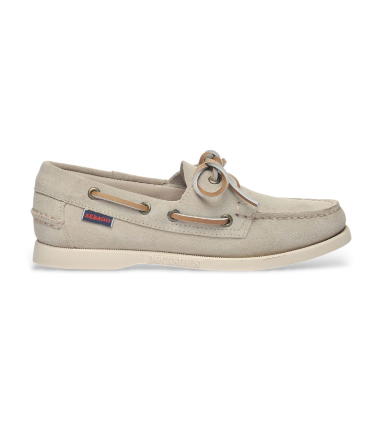 Sebago Mocasines de Piel Portland Flesh Out taupe