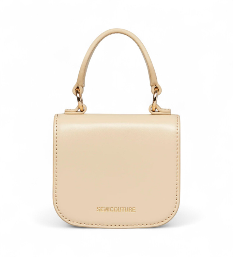 Semicouture Bolso Mini Afrodite beige