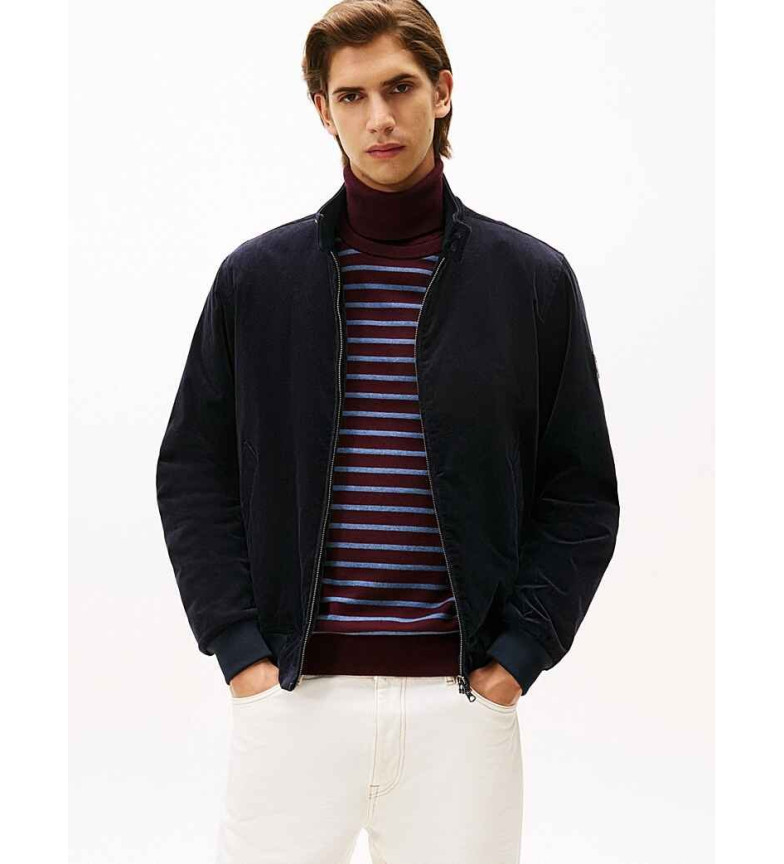Tommy Hilfiger Cazadora Harrington de pana marino