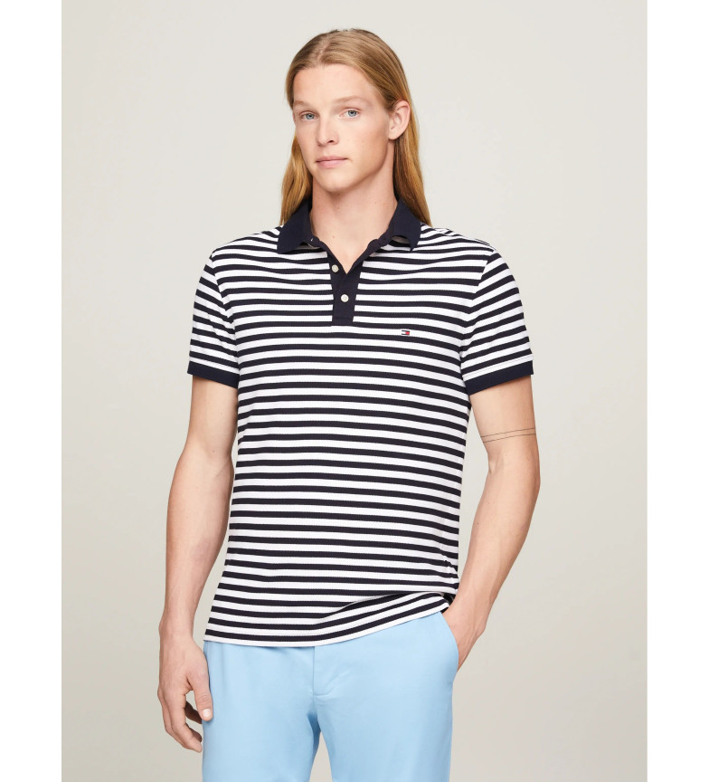 Tommy Hilfiger Polo 1985 de corte slim marino