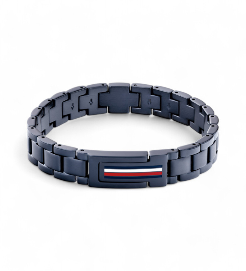Tommy Jeans Pulsera de acero azul