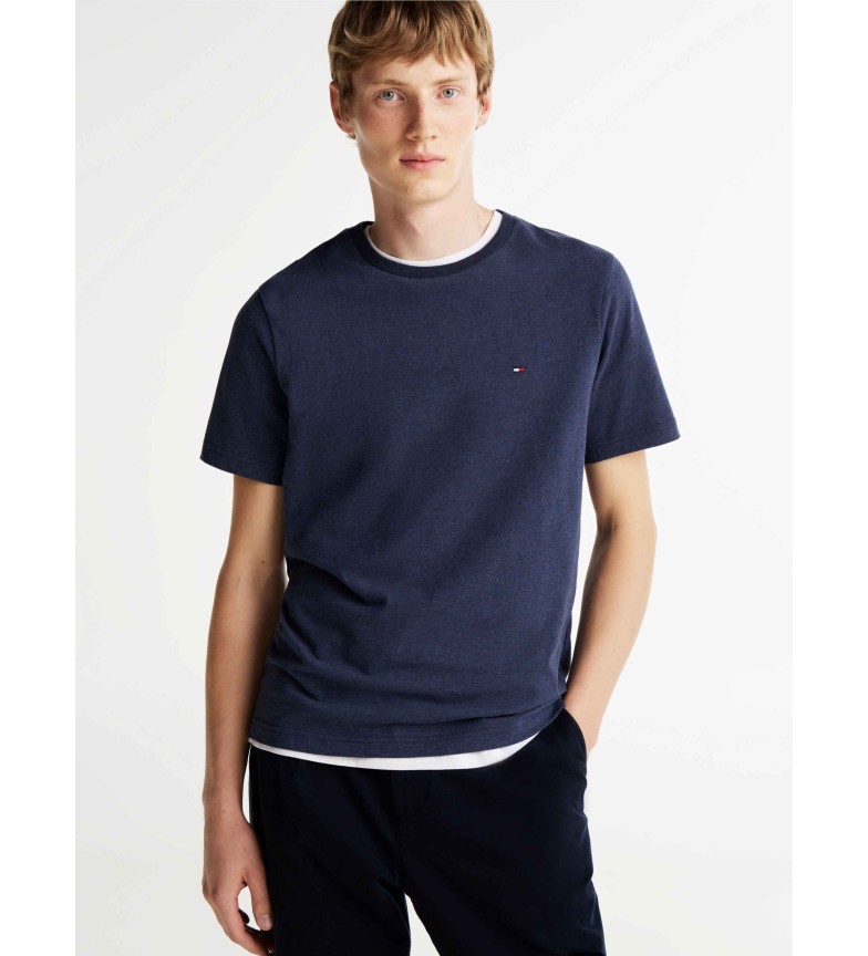 Tommy Hilfiger Camiseta con logo bordado marino