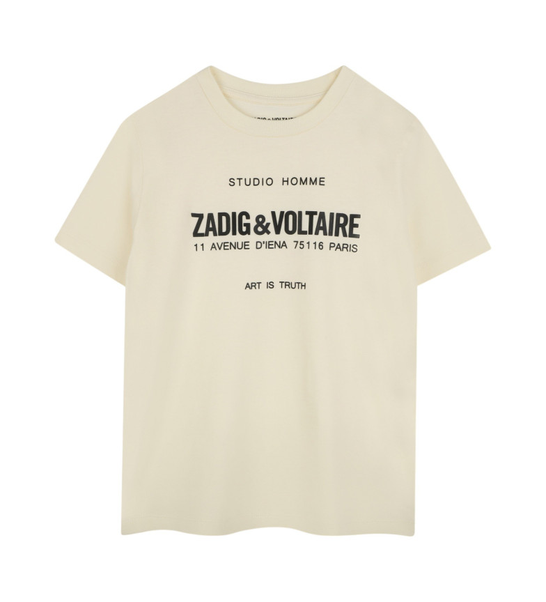 Zadig & Voltaire Camiseta de manga corta blanco